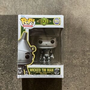 Funko Pop! Wicked Tin Man - Metallic Silver Figure